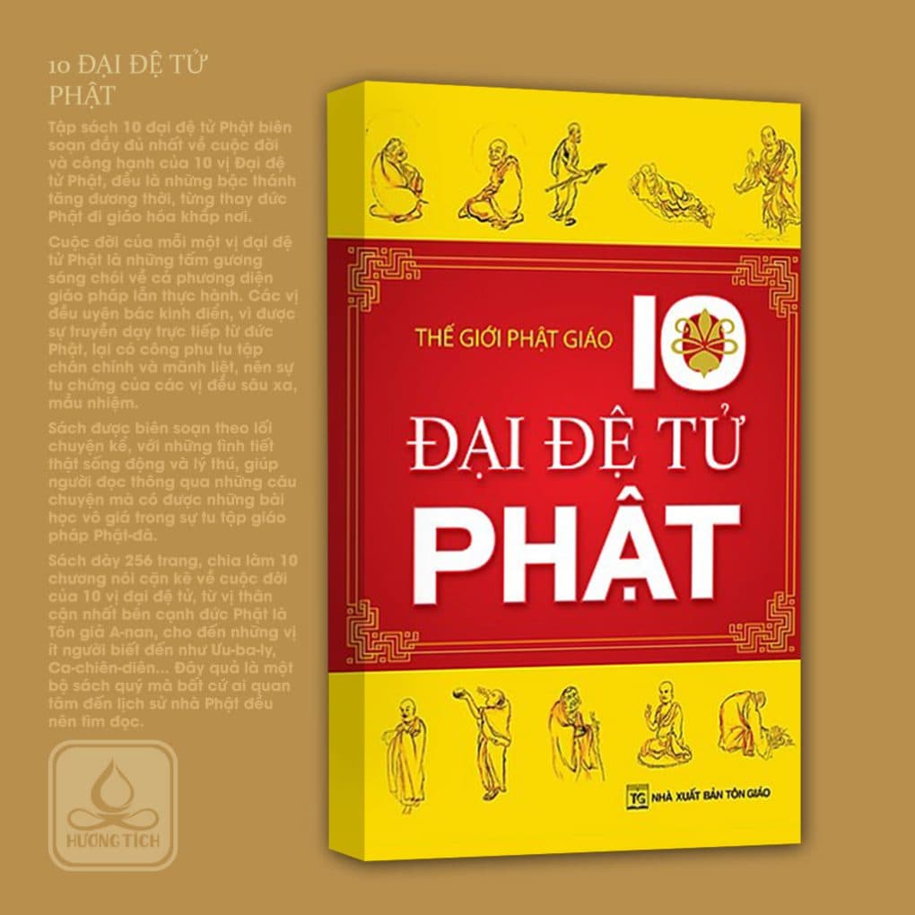 Ảnh bìa 10 ĐẠI ĐỆ TỬ PHẬT